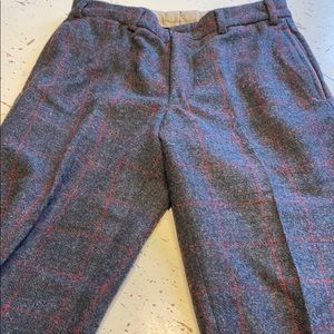 Bills khakis wool plaid hunting pant 33/30.5